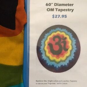 🌺SALE🌺 OM Circular Tapestry